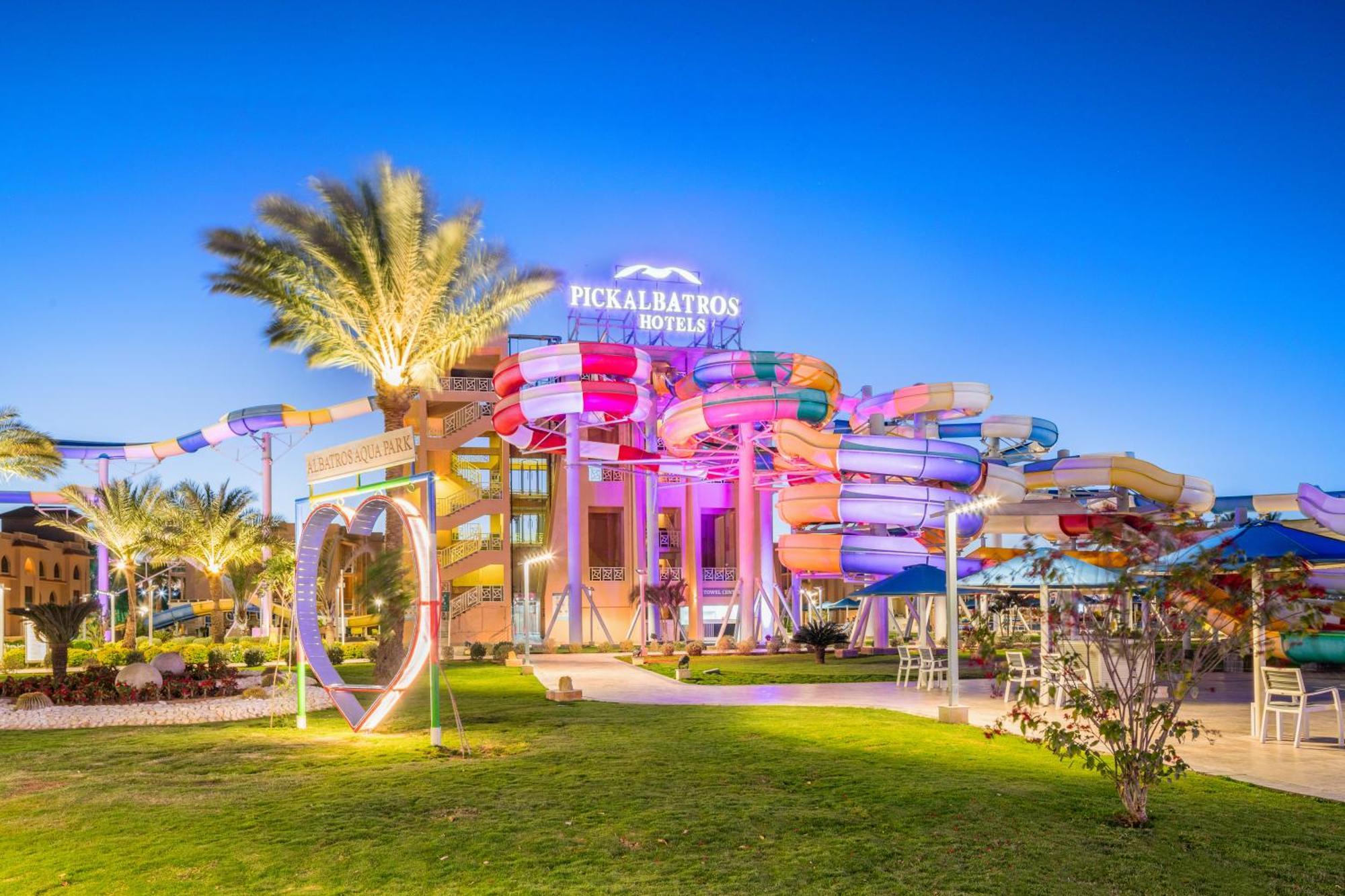 Pickalbatros Aqua Park Resort - Hurghada Exterior foto