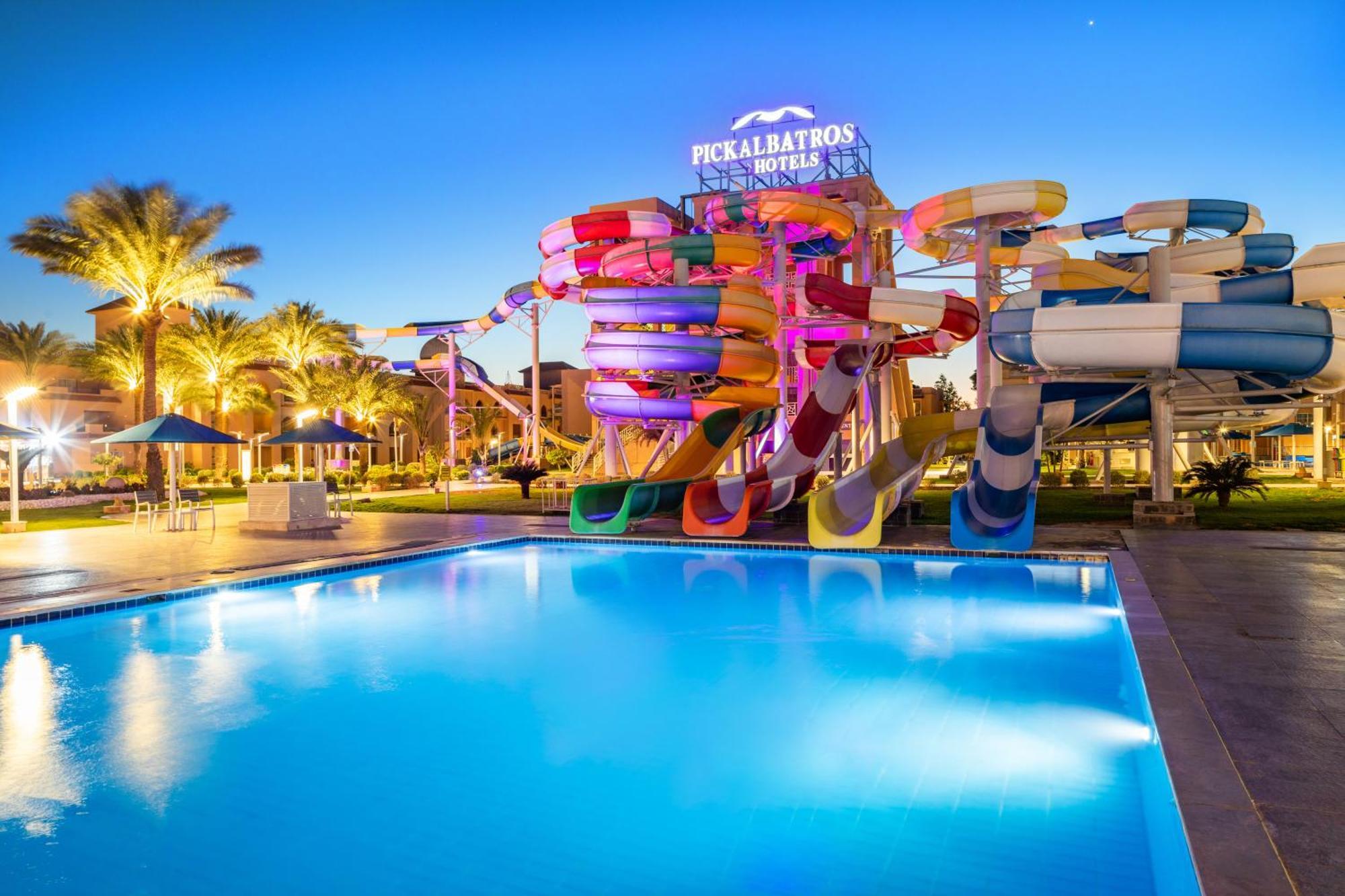 Pickalbatros Aqua Park Resort - Hurghada Exterior foto