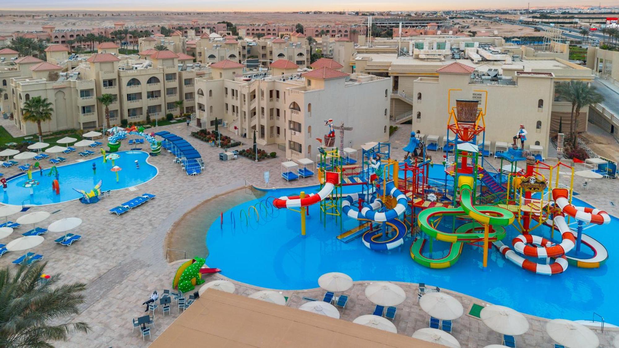 Pickalbatros Aqua Park Resort - Hurghada Exterior foto