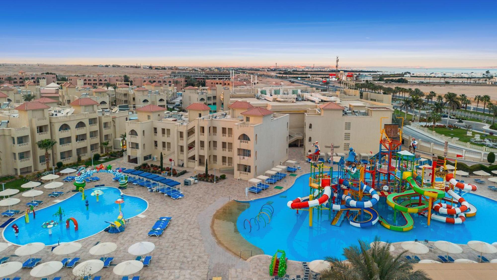 Pickalbatros Aqua Park Resort - Hurghada Exterior foto