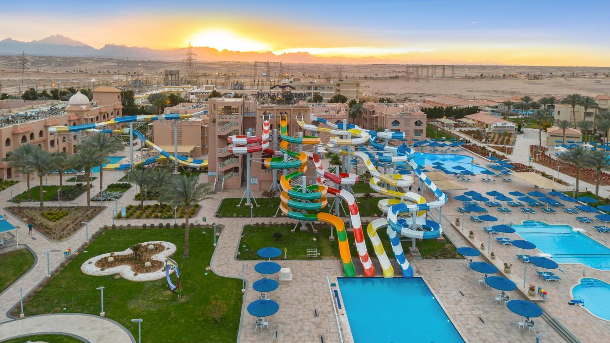 Pickalbatros Aqua Park Resort - Hurghada Exterior foto