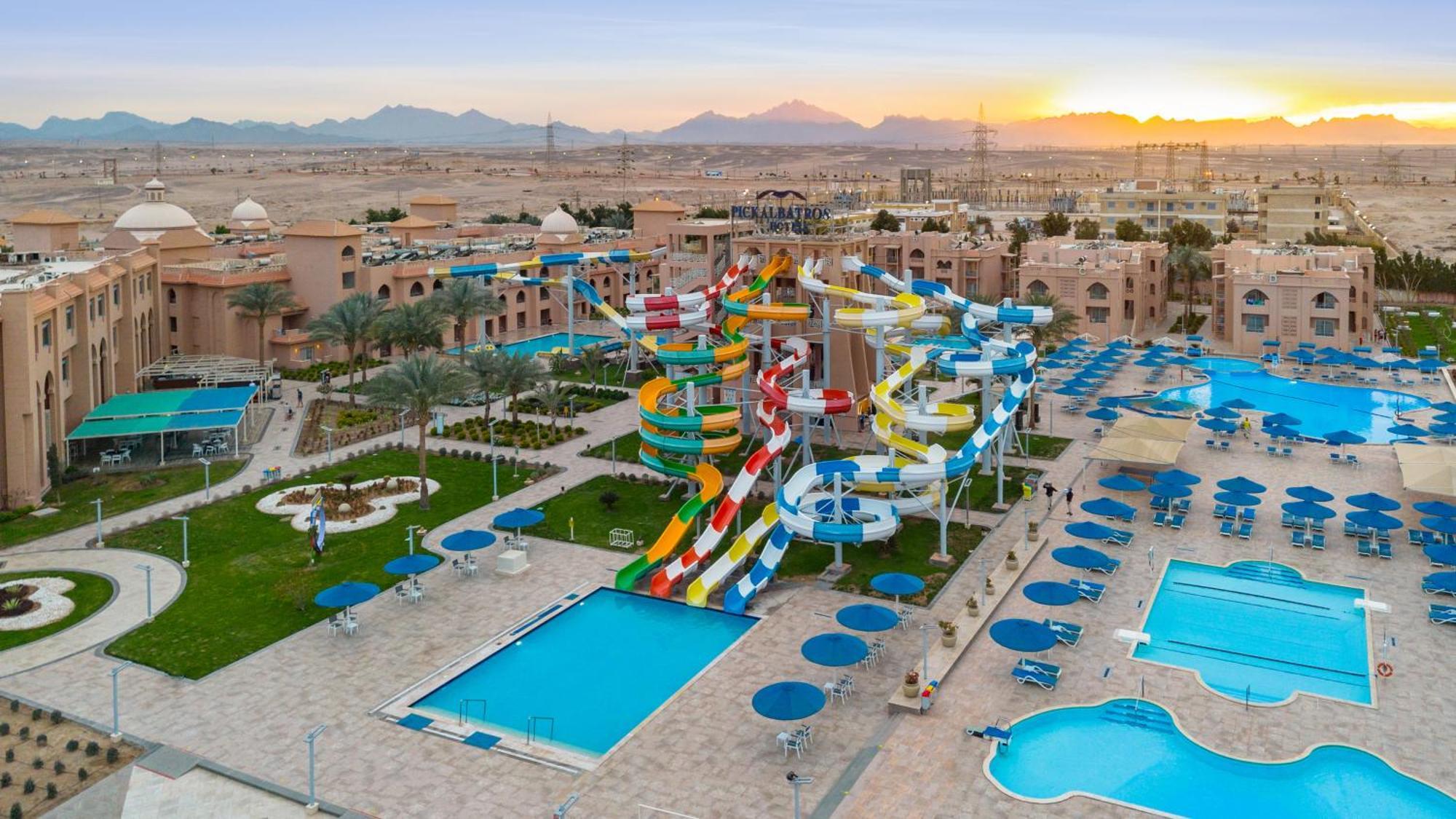 Pickalbatros Aqua Park Resort - Hurghada Exterior foto